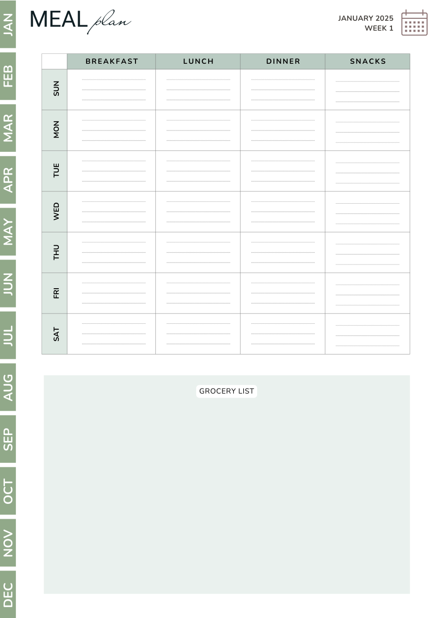 WellNessPlanner