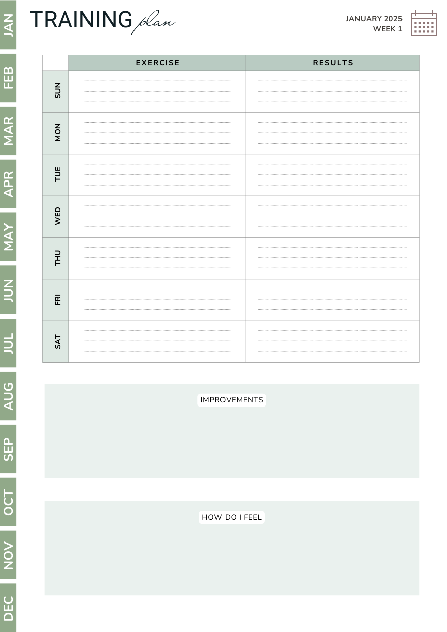 WellNessPlanner