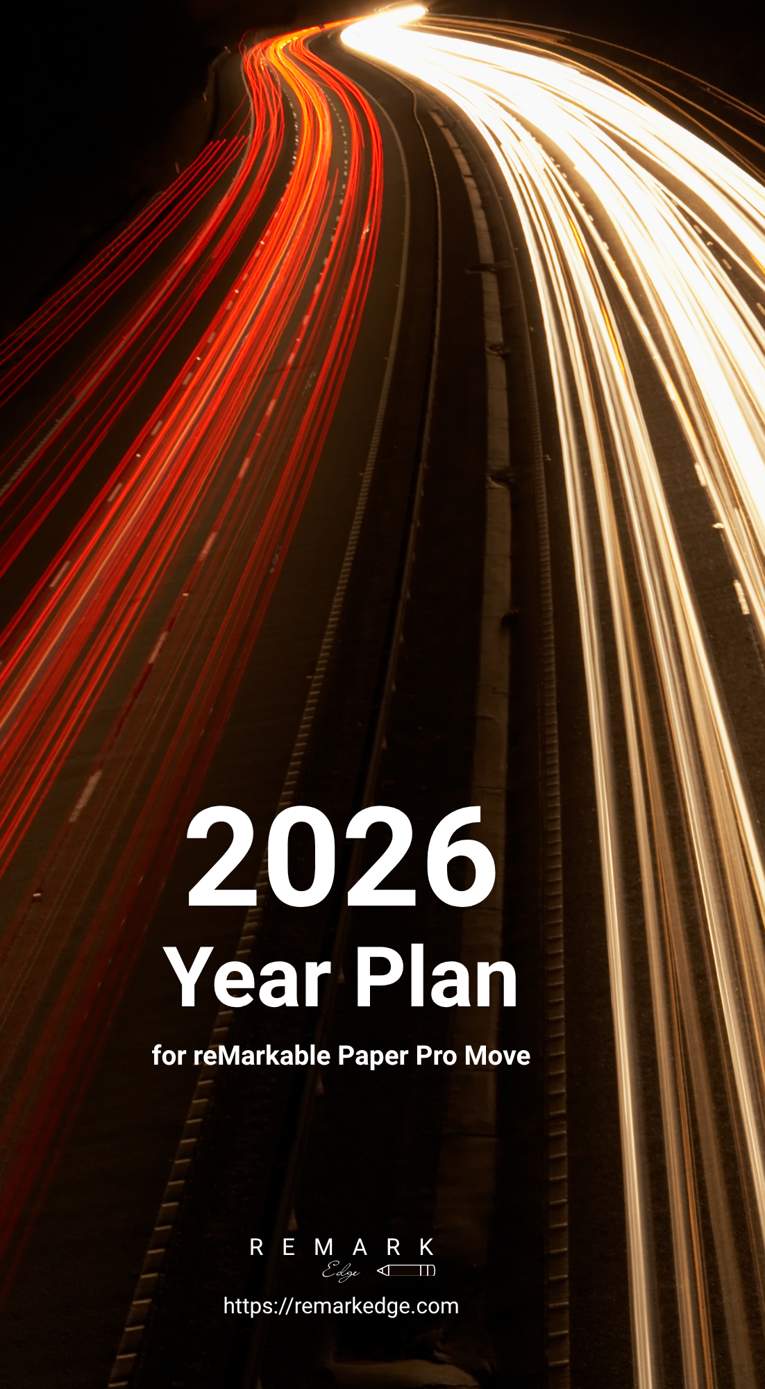 Year Plan for Paper Pro Move