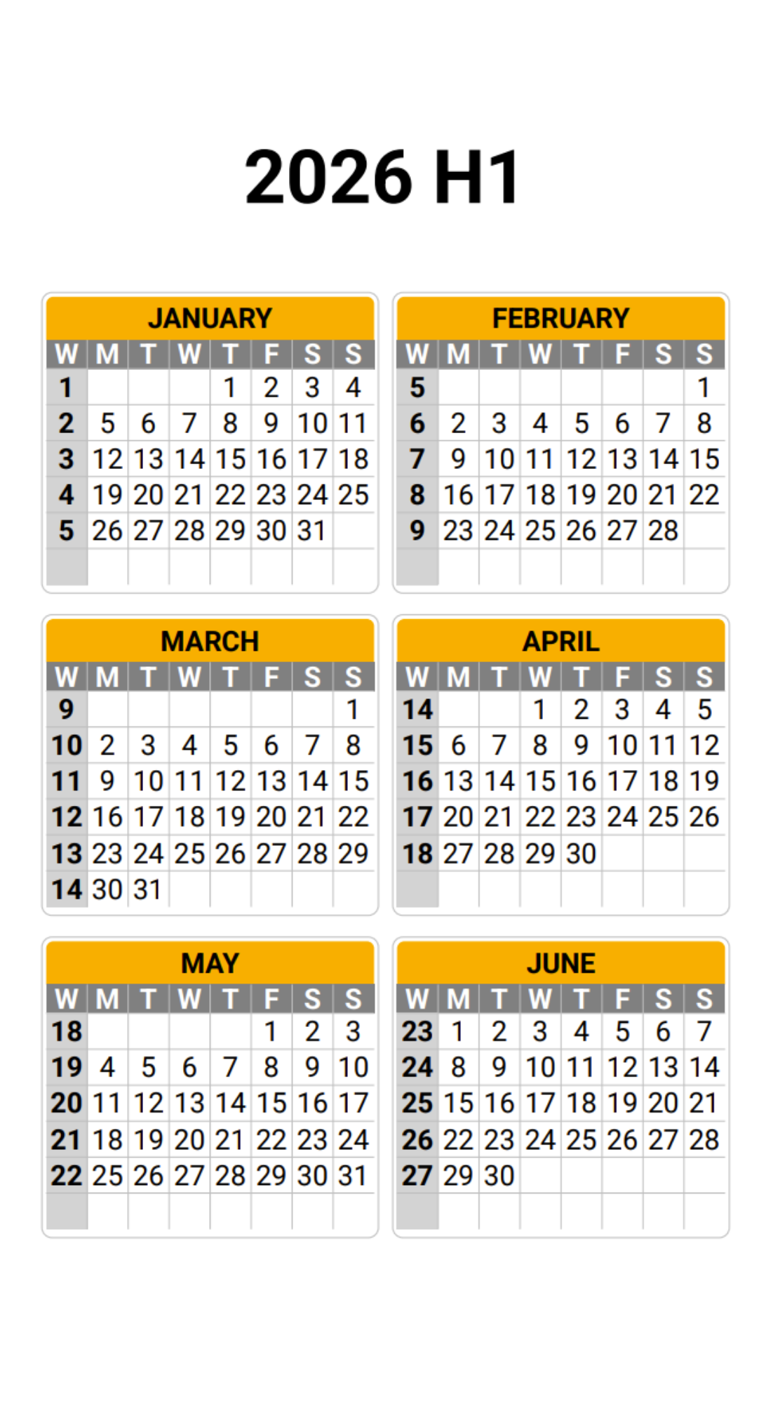 Year Plan for Paper Pro Move