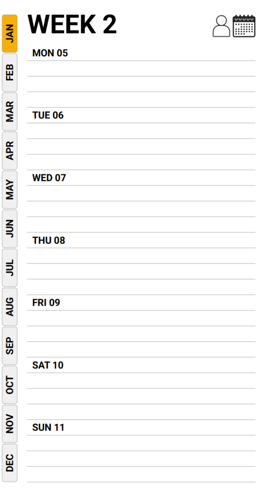 Year Plan for Paper Pro Move