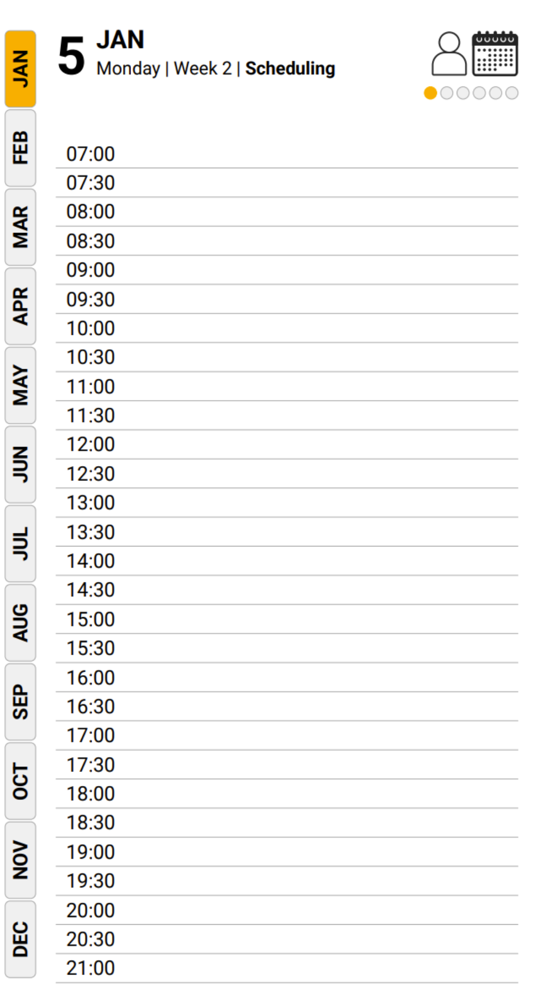 Year Plan for Paper Pro Move