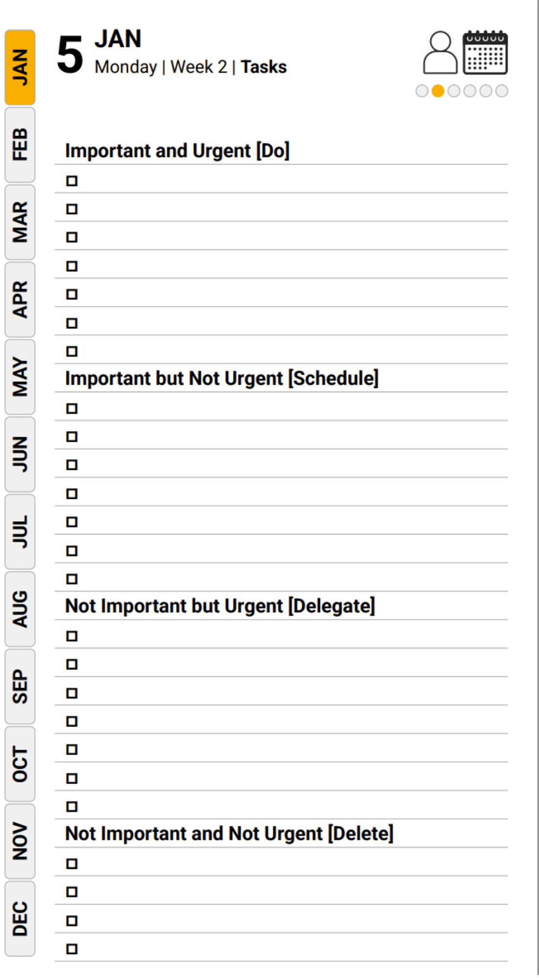 Year Plan for Paper Pro Move