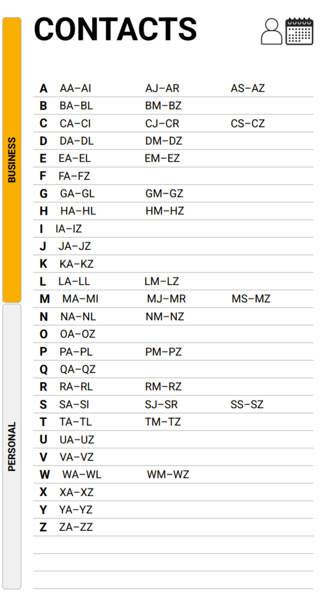 Year Plan for Paper Pro Move