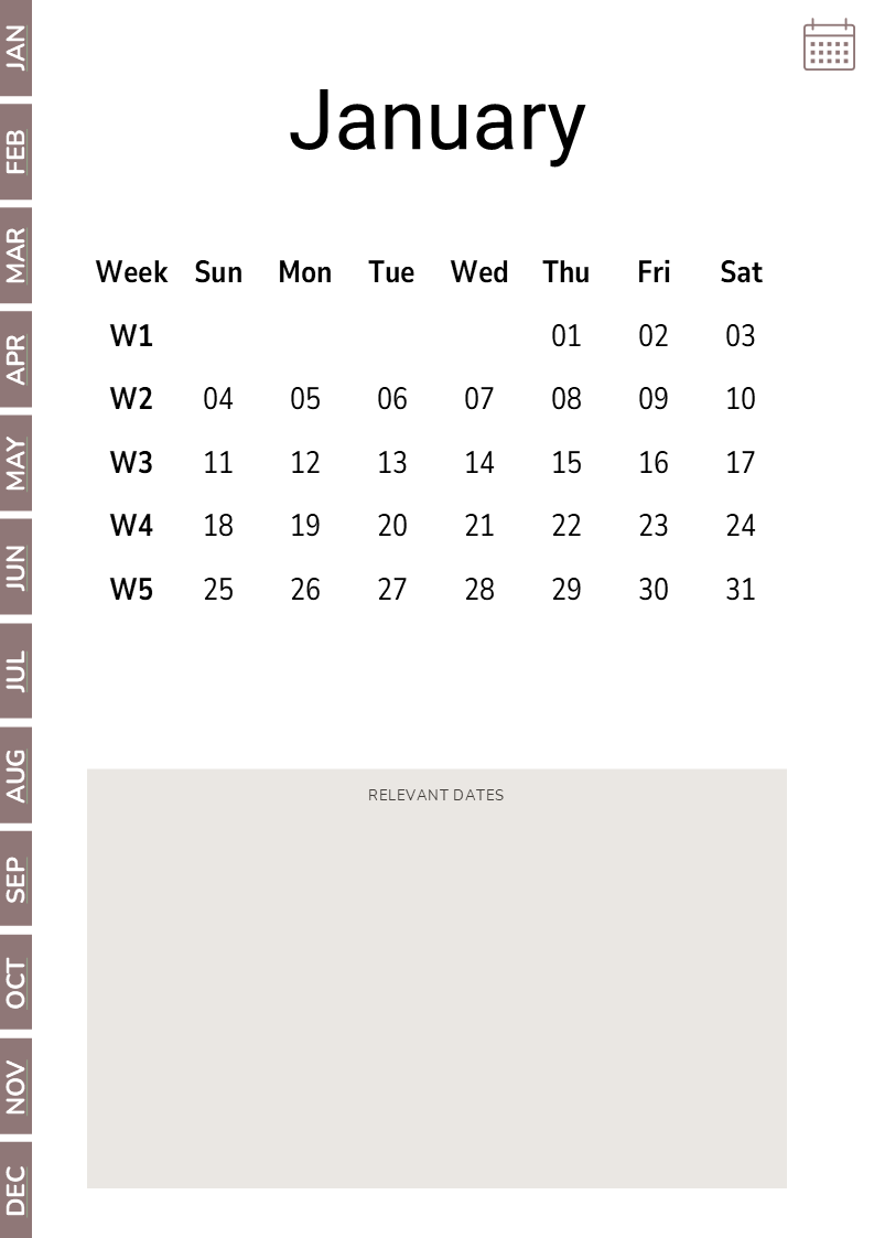 One Year Plan