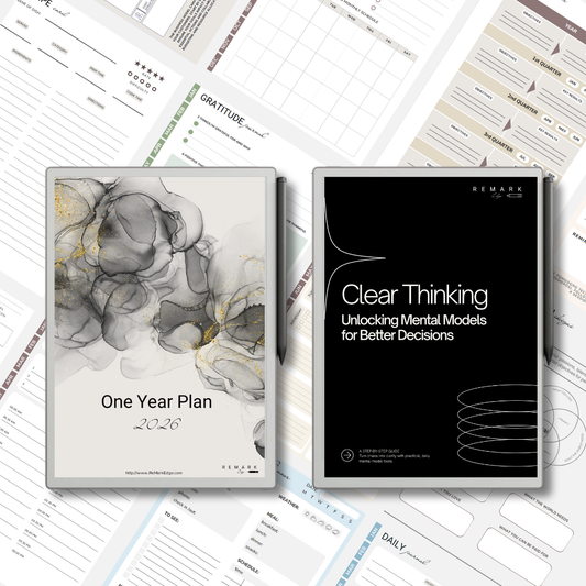 Planners and Mental Models bundle