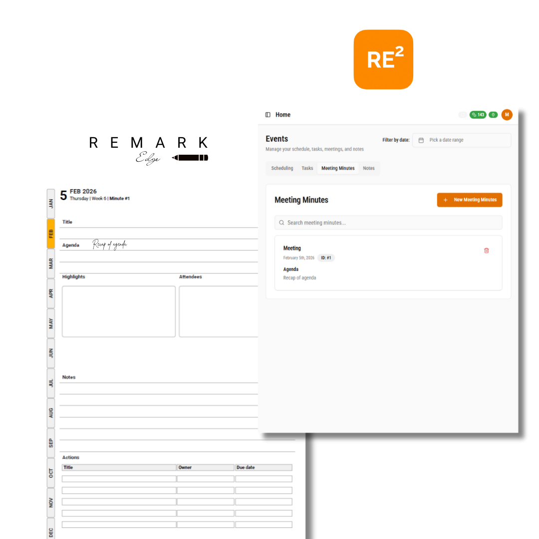 Engage: from reMarkable to Calendar & Contacts